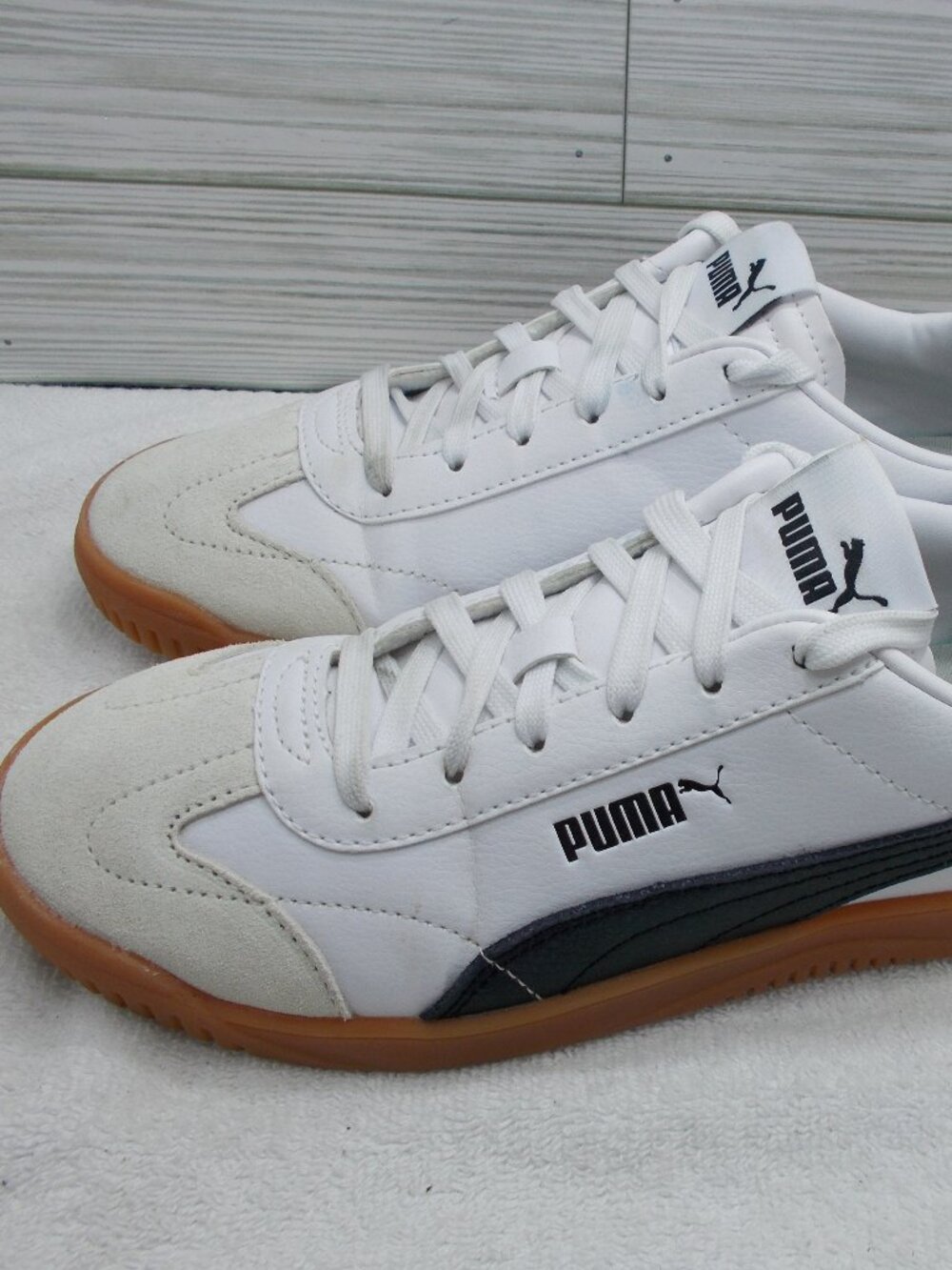 PUMA SUPER TEAM 397636-04 Women's Gum Low Top Lace Up Shoe Size 8